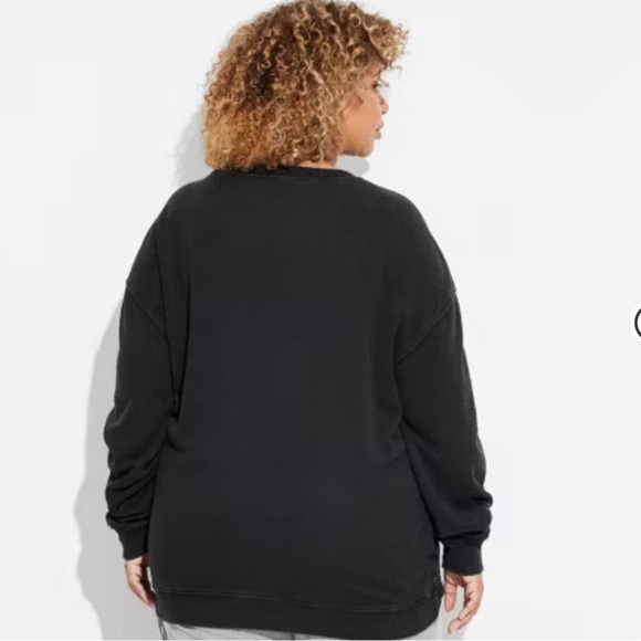 NWT Women's Nightmare Before Christmas I'll Be Your Nightmare Graphic Sweatshirt - Picture 2 of 4